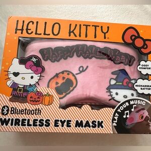 Halloween Hello Kitty EyeMask Bluetooth Music Playing